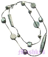 Indian ethnic necklace - click here for large view